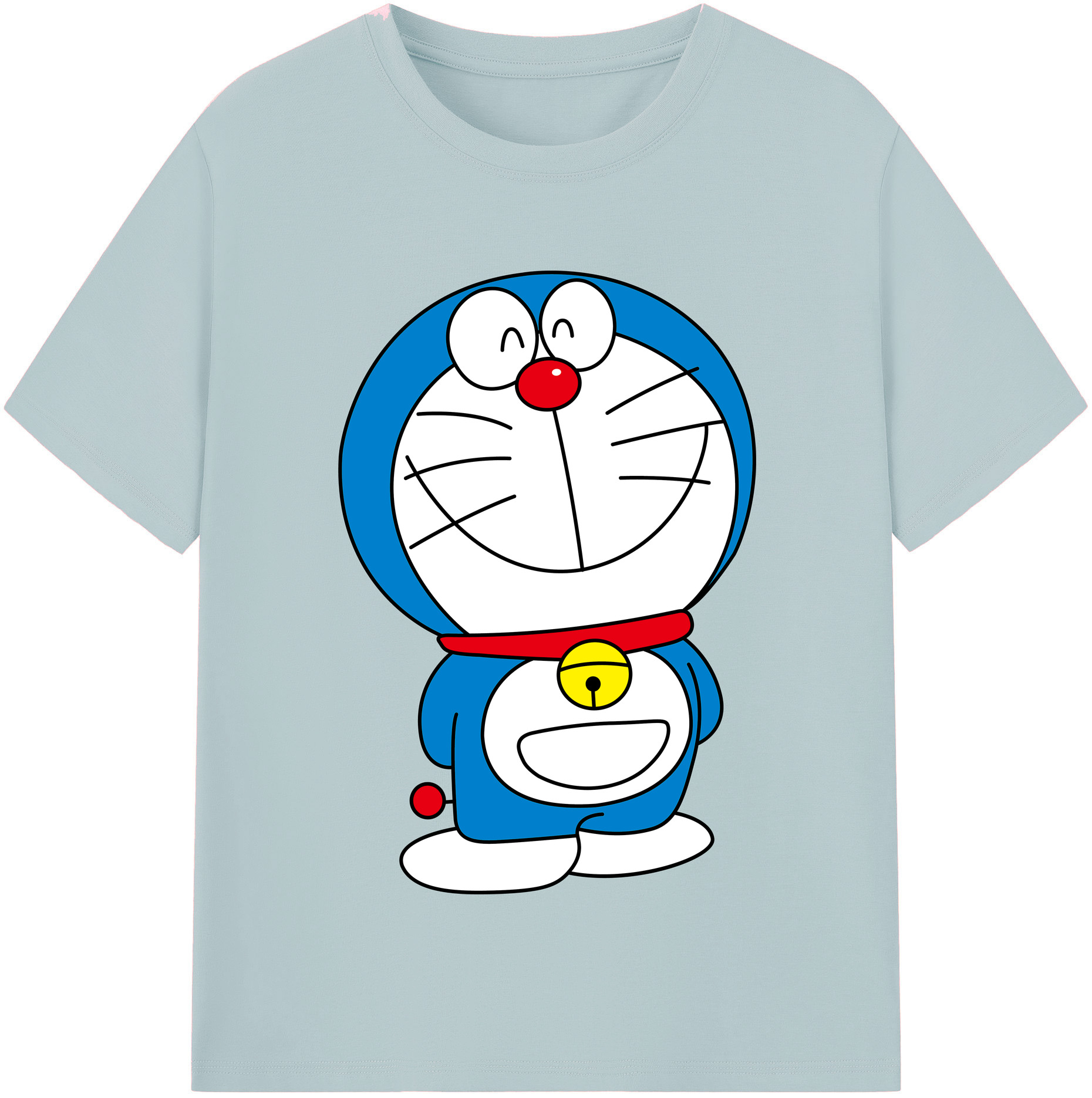 （画像用） ドラえもん Doraemon 綿100％半袖Tシャツ（フロントプリント）